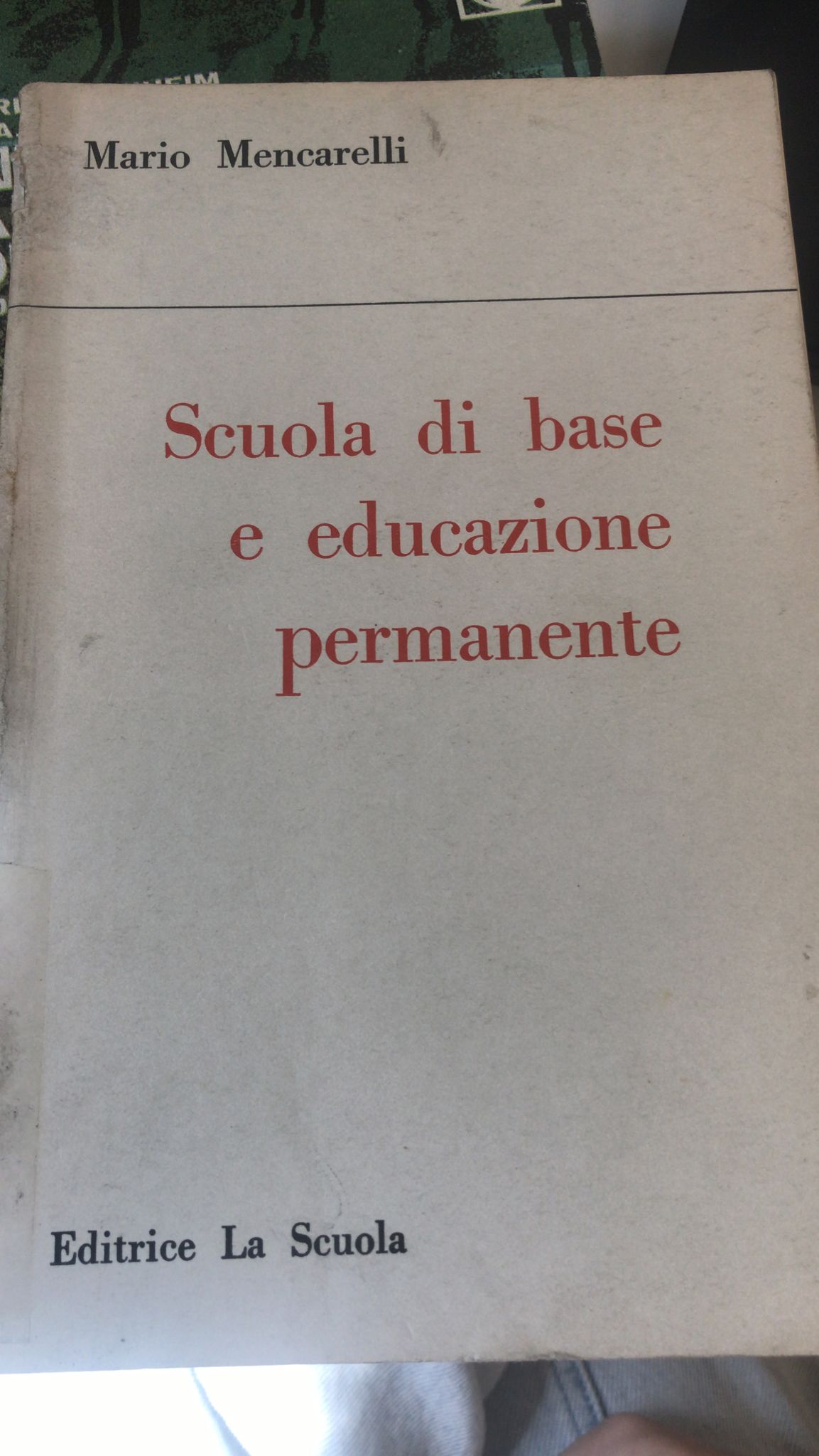 Scuola di base e Educazione permanente